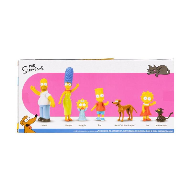Bonecos The Simpsons Multipack Set Familia Completa 7u - Sunny